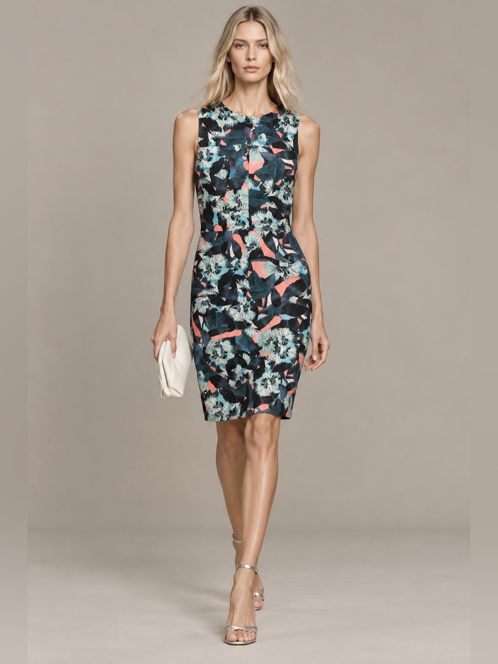 Erdem print dress in size US 8